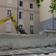 Obrázok JAKOBOVO-NAM_2013-07-11-14h22m44.JPG z galérie - Demolácia a rekonštrukcia objektu sídla kongregácie - Jakubovo Nám. YIT a.s. Bratislava