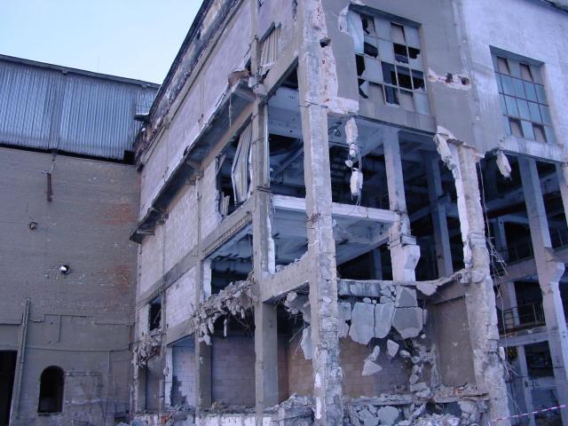 Demolácia Mlynice uhlia - SCBB