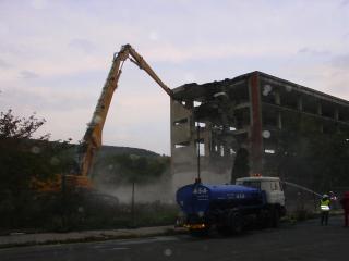 Demolácia objektov VUCHT - Bratislava Rača