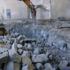 Obrázok ROHOZNIK-RP2_2004-03-29-15h21m44.JPG z galérie Demolácia základov rotačnej pece č.2 - HOLCIM Rohožník