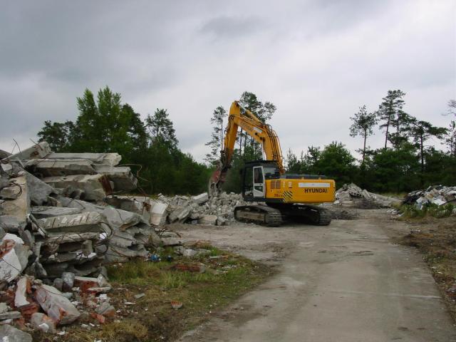 Demolácia objektov BVS - Malacky